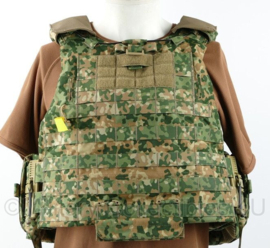 Defensie NFP camo draagvest B VOSS MOLLE  - maat 4XL/L = 4XL Long - licht gedragen - origineel