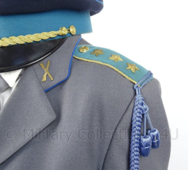Hongaarse KTP uniform set met jasje, overhemd, stropdas, pofbroek, koord en nestel en pet - met originele insignes - maat 48 - origineel