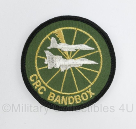 CRC Bandbox Nato Control and Reporting Centre Nieuw Millingen embleem - klittenband - diameter 8 cm - origineel