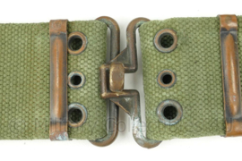 Italiaanse pistol belt bruin - 95 cm lang - origineel