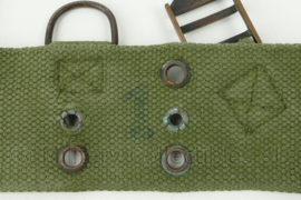 Italiaanse pistol belt bruin - 95 cm lang - origineel