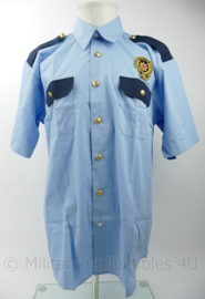 Polis Turkse politie overhemd met kort mouwen - maat 3 = Large - nieuw - origineel