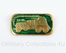 USSR Russische leger BA-10 Pantservoertuig speld - 4 x 2 cm - origineel