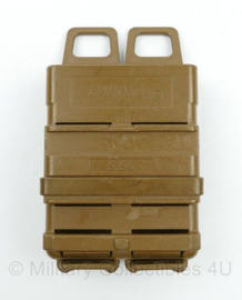US Army ITW FASTMAG 5.56 GEN kunststof magazijn - COYOTE - afmeting 14 x 8 x 2,5 cm - ongebruikt - origineel