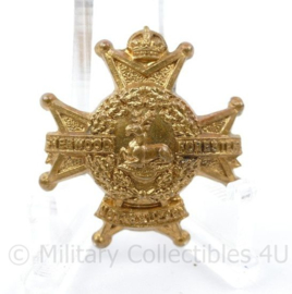 WO2 Britse cap badge Sherwood Derbyshire Foresters - 3,5 x 3 cm -  origineel