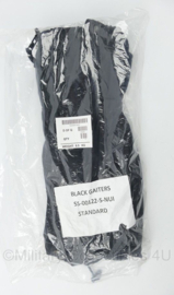 Gaiters Britse leger - BLACK Gaiters GS MK2 - size Standard  (size 4 to 12) - nieuw in verpakking - origineel