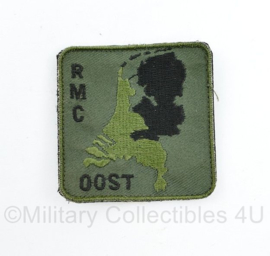 Defensie GVT borst embleem RMC Oost Regionaal Militair Commandant Oost - met klittenband - 5 x 5,5 cm - origineel