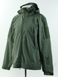 Pentagon Airtaxes softshell jacket - art. K08011-06G - grijsgroen - maat M - gedragen - origineel