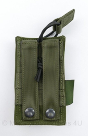 Warrior Assault Systems groene Single Magazin pouch MOLLE M4 C7 C8 - 8 x 2,5 x 13,5 cm - origineel