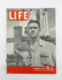 WO2 US Life Magazine tijdschrift - September 10, 1945 - 35,5 x 27 cm - origineel