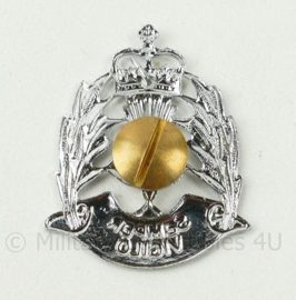 Schotse politie pet insigne met schroef Semper Vigilo - 4½ x 3½ cm - origineel
