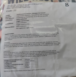 1 zak Nederlandse leger 24uurs rantsoen Maaltijd zak 24 Hour Operationeel Rantsoen W (droog) + OL  - +/- 4100 kcal - Best Before februari 2025