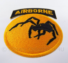 US 135th  Airborne Ghost Division embleem - afmeting 6 x 9 cm - replica WO2