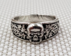 SS Ring SS totenkopf ring - replica - size 7, 8, 9 of 10