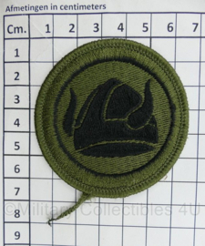 US 47th Infantry Division - diameter 6,5 cm - origineel