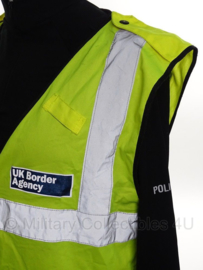 UK Border Agency geel reflectie hesje - size Medium - origineel