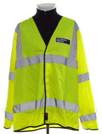 UK Border Agency geel reflectie dunne overjas - size XXL - origineel