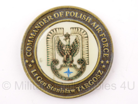 Poolse penning Commander of polish air force - 6 x 6 cm - origineel