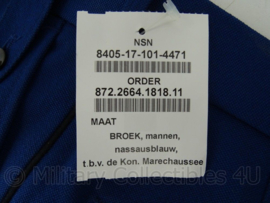 KMAR Marechaussee DT uniform set jas, broek, koord, nestel en brevet - maat L - origineel