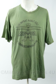 Defensie 11 INFBAT AASLT GGJ Koningscompagnie shirt - maat Extra Large - gedragen - origineel