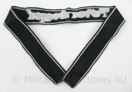 WO2 Duitse SS officiers Totenkopf cufftitle - 49 cm lang - replica