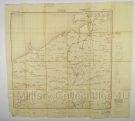 Duitse stafkaart Sonderausgabe 1940 - Ak-Metschetj L-36-XI Ost-  98 x 89 cm.! - schaal 1:100000 - origineel