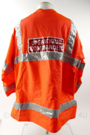 Staffordshire Fire & Rescue Operations Manager high visibility jacket met reflectiestrips - maat 4XL - nieuw - origineel