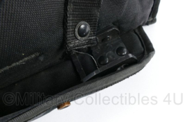 Politie Cordura holster zwart - gebruikt - 13 x 2,5 x 22 cm - origineel