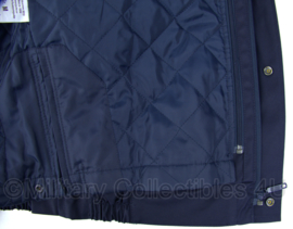 DB winterjas met voering en reflectie - donkerblauw - Medium  - nieuw - origineel