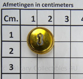 Scheepvaart Knoop Waterbury & Co Conneticut - goudkleurig - doorsnede 1,5 cm - prijs per stuk - origineel