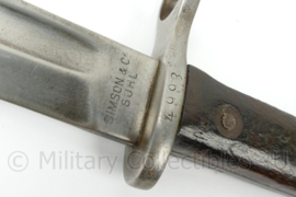 Spaanse M1892 / 1893 Cuchillo bajonet voor M1893 geweer - Simson & Co Suhl - origineel