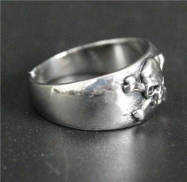 Doodskop Ring totenkopf ring - size 8