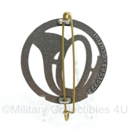 Franse leger baret insigne Chasseurs Alpins - diameter 4,5 cm - origineel