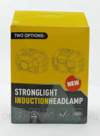 Tactical LED  lamp voor op de NVG mount op de helm en met hoofdband - BLACK  - nieuw gemaakt