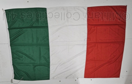 Defensie Korps Mariniersedoek Italië Italiaanse vlag met Nederlands NSN - fabrikant Shipmate - 150 x 225 cm - origineel