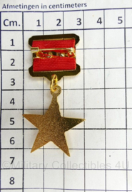 Russische leger The Gold Star of the Hero of the Union medaille - replica