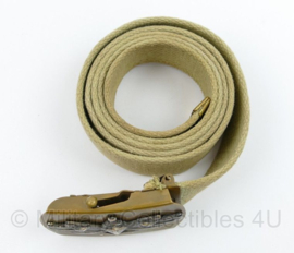 USN US Navy belt met Surface Warfare officer badge - zeldzaam - 120 x 3 cm - origineel