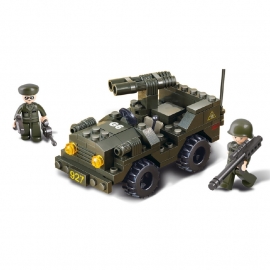 Sluban (geen lego) Jeep - type M38-B5800