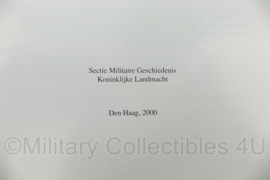 KL Nederlandse leger Brochurereeks Nummer 5 voor Langdurige Eervolle Dienst Sectie Militaire Geschiedenis Landmachtstaf 2000 - origineel