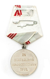 Russische medaille veteraan van de Arbeid - origineel