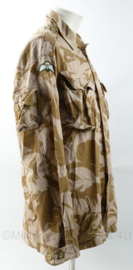 Britse leger Jacket Combat Lightweight Desert DPM camo uniform jas - maat 190/104 - gedragen - origineel