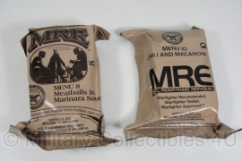 1 doos met 12 US Army MRE rantsoenen DOOS A = menu 1 tm 12 - Meal Ready to Eat - BBE 4-2026