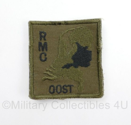 Defensie RMC Oost Regionaal Militair Commando Oost borstembleem - met klittenband - 5 x 5 cm - origineel