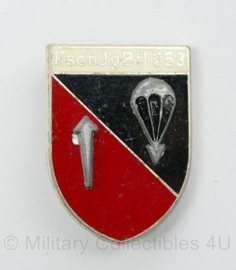 Bundeswehr FschJgBtl 253 Fallschirmjägerbataillon 253 speld - 3,5 x 2,5 cm - origineel