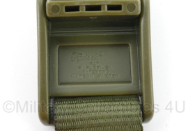 Zweedse leger Fixlock spanband groen - 107 x 2 cm - gebruikt - origineel