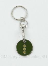 Defensie sleutelhanger Kapitein - 8,5 x 2,5 cm - origineel