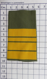 Bundesmarine GVT Commander epauletten - 9 x 5,5 cm - origineel
