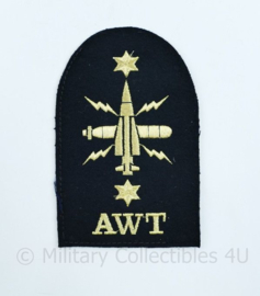 Royal Navy  embleem  Above Water Tactical AWT - Rank of Leading Rate - 14 x 9 cm -  origineel