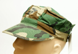 USMC pet - woodland camo met zwart USMC logo - one size fits all