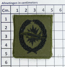 KL Nederlandse leger GVT borst embleem Luchtverdedigingssystemen - 5 x 5 cm - origineel